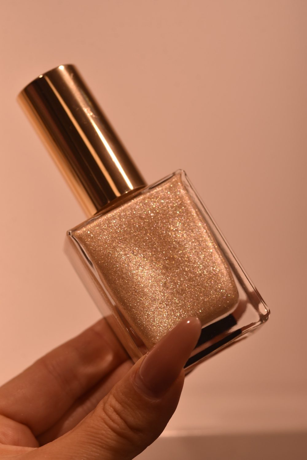 Mini bottle body shimmer shade 🧈 butter Crème limited release